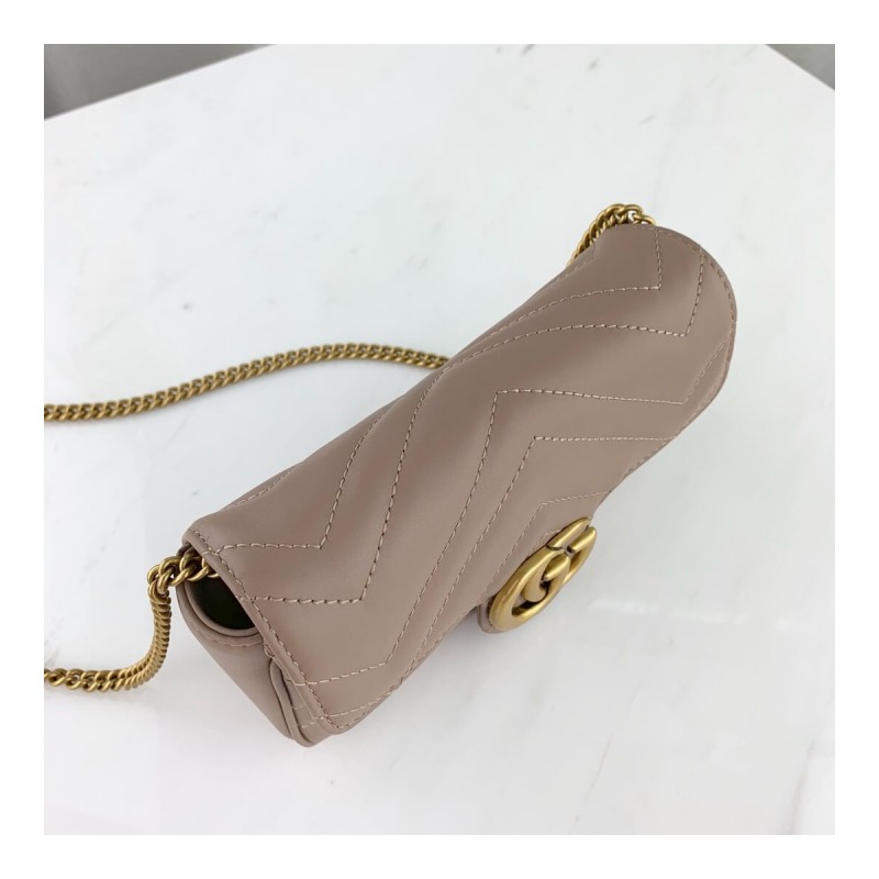 Gucci GG Marmont Matelassé Super Mini Bag 476433