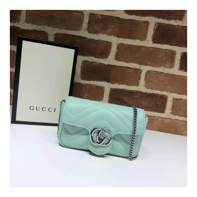 Gucci GG Marmont Matelassé Super Mini Bag 476433