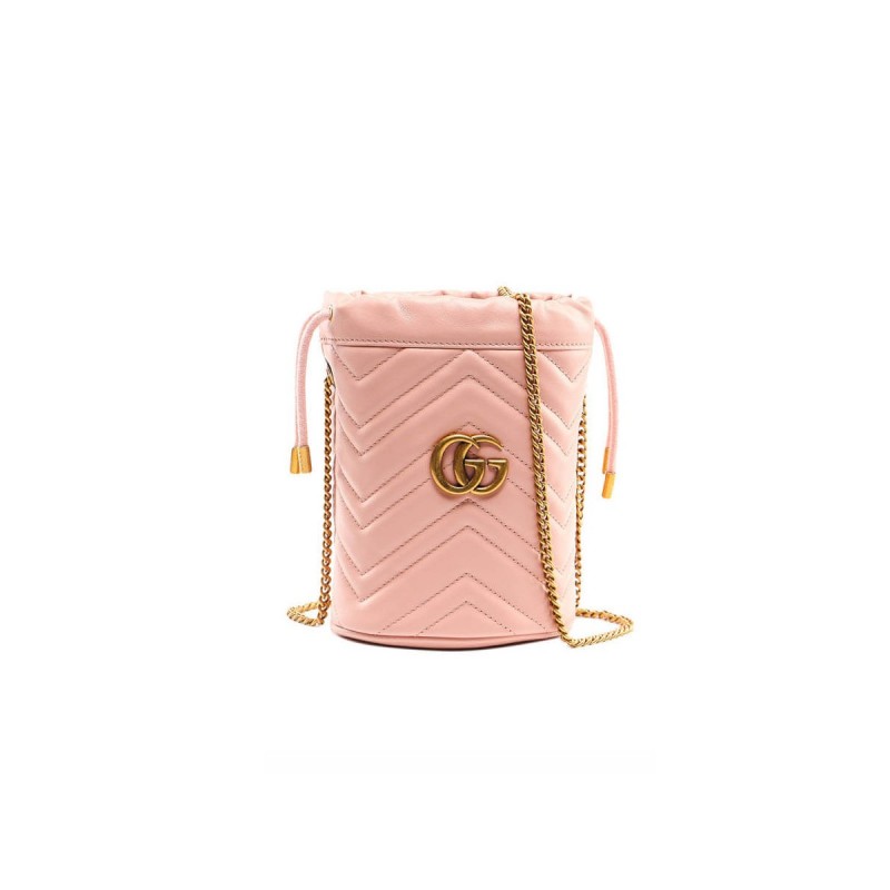 Gucci GG Marmont Matelassé Mini Bucket Bag 575163