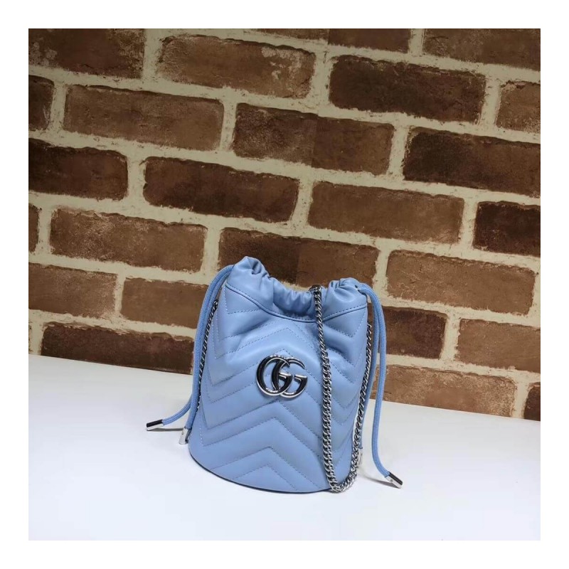 Gucci GG Marmont Matelassé Mini Bucket Bag 575163