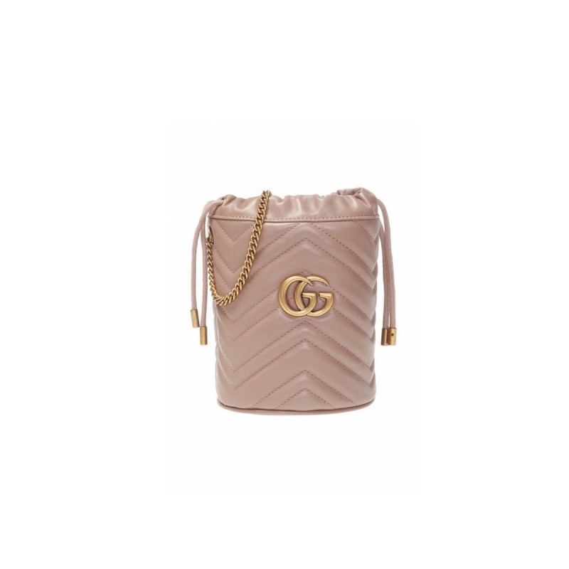Gucci GG Marmont Matelassé Mini Bucket Bag 575163