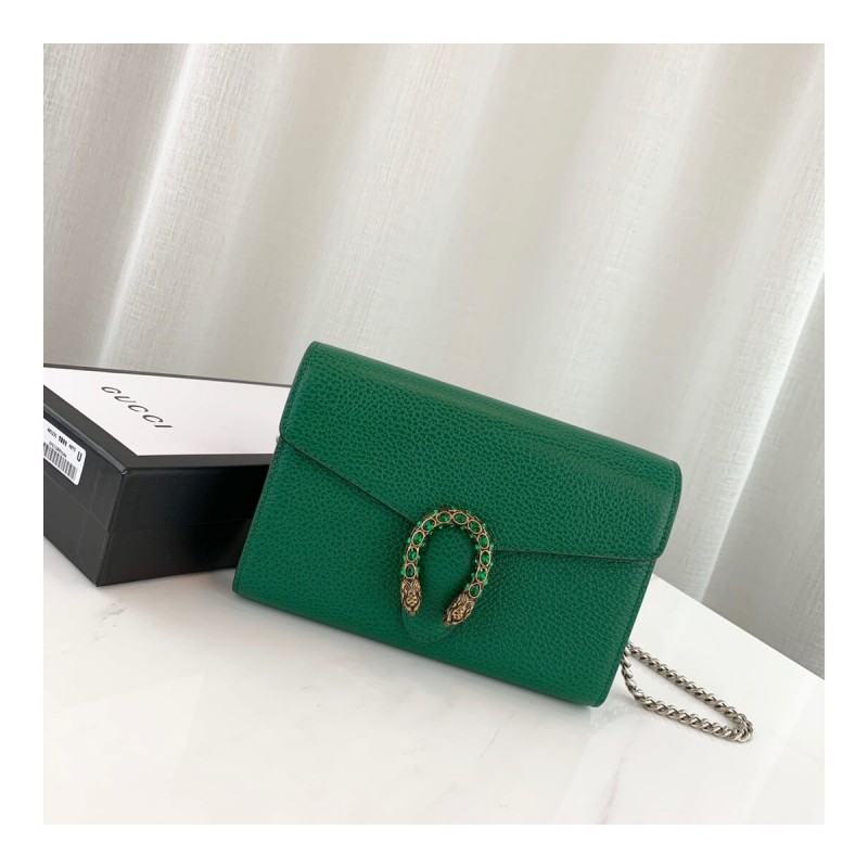 Gucci Dionysus Leather Mini Chain Bag 401231