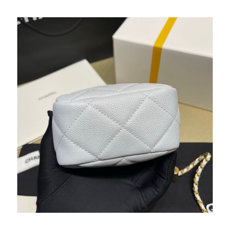 Chanel Mini Camera Bag Iridescent Grained Calfskin Bag AS2857