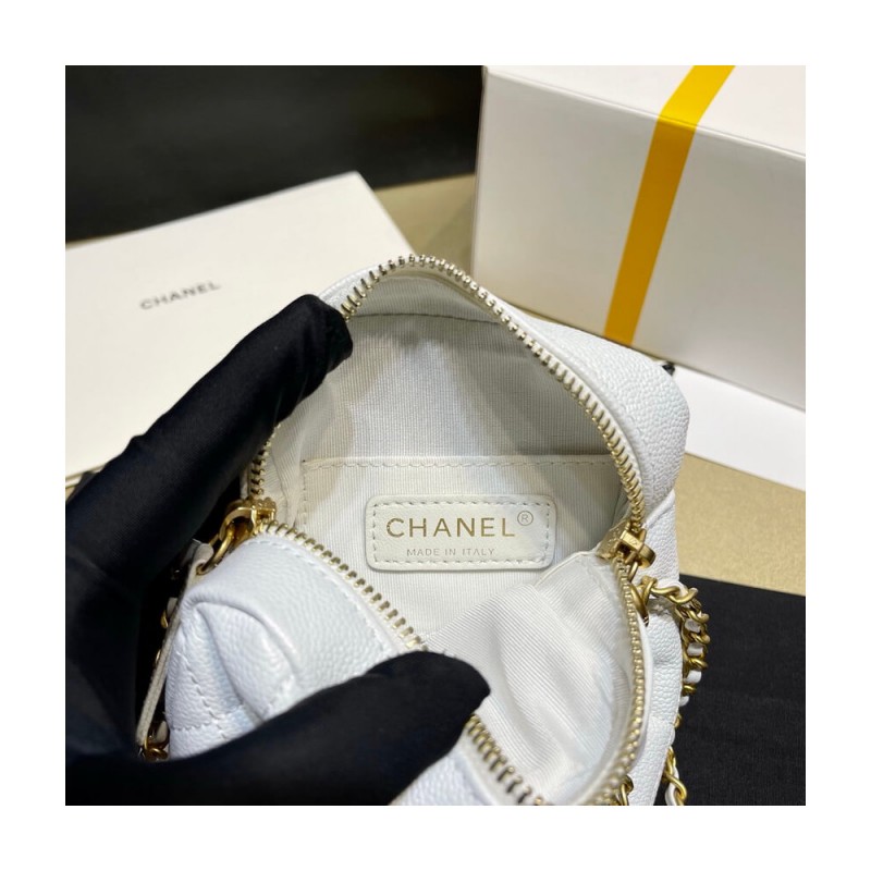 Chanel Mini Camera Bag Iridescent Grained Calfskin Bag AS2857