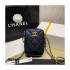 Chanel Mini Camera Bag Iridescent Grained Calfskin Bag AS2857