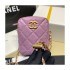 Chanel Mini Camera Bag Iridescent Grained Calfskin Bag AS2857