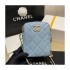 Chanel Mini Camera Bag Iridescent Grained Calfskin Bag AS2857