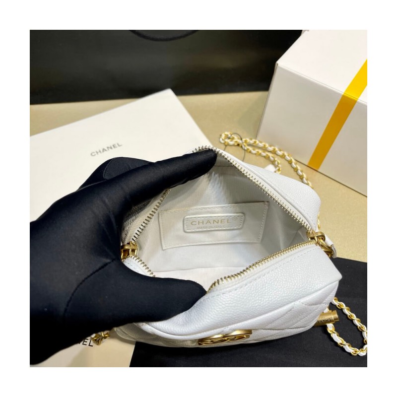 Chanel Grained Calfskin Camera Bag AS2856