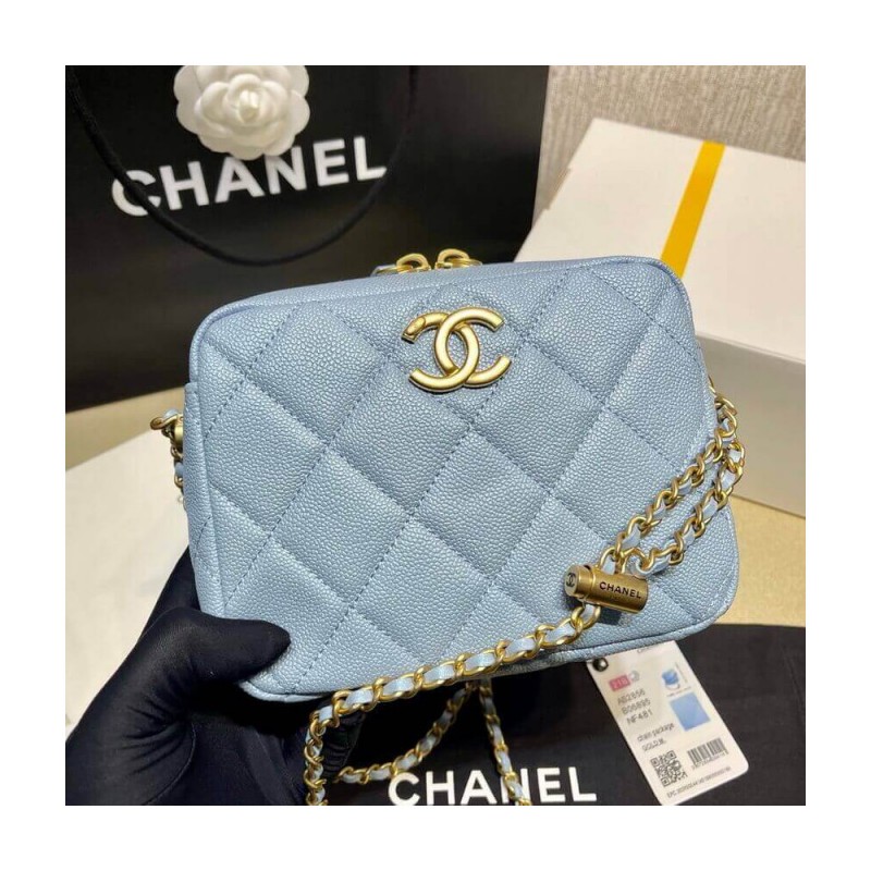 Chanel Grained Calfskin Camera Bag AS2856