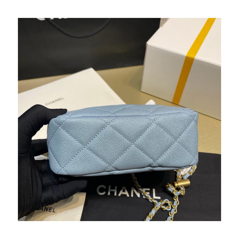 Chanel Grained Calfskin Camera Bag AS2856