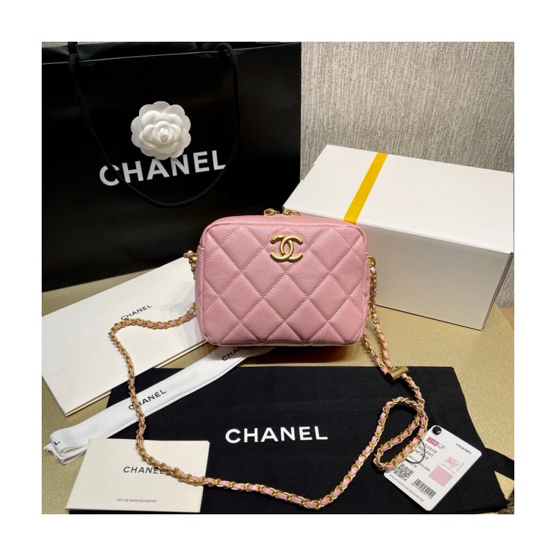 Chanel Grained Calfskin Camera Bag AS2856