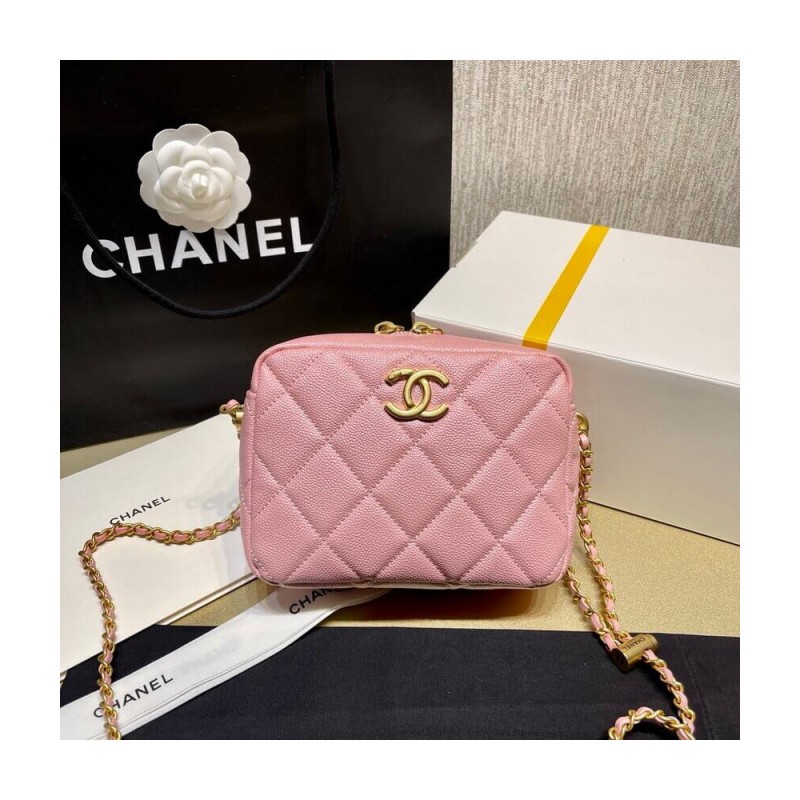 Chanel Grained Calfskin Camera Bag AS2856
