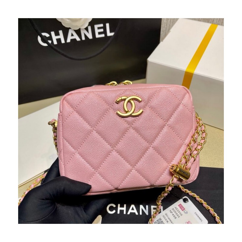 Chanel Grained Calfskin Camera Bag AS2856