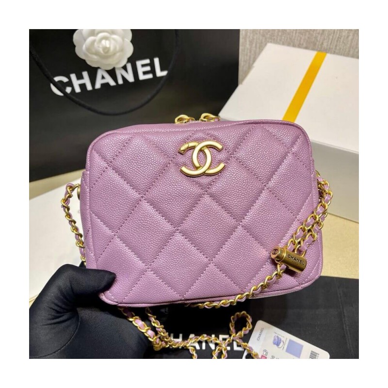 Chanel Grained Calfskin Camera Bag AS2856