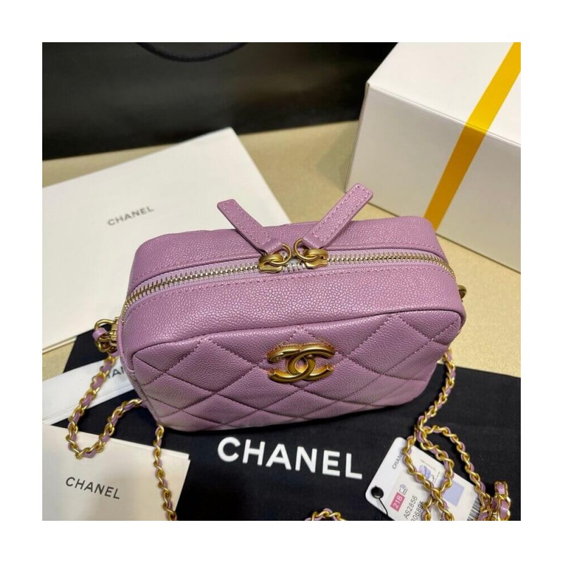 Chanel Grained Calfskin Camera Bag AS2856