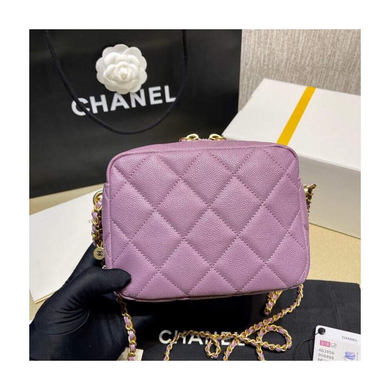 Chanel Grained Calfskin Camera Bag AS2856