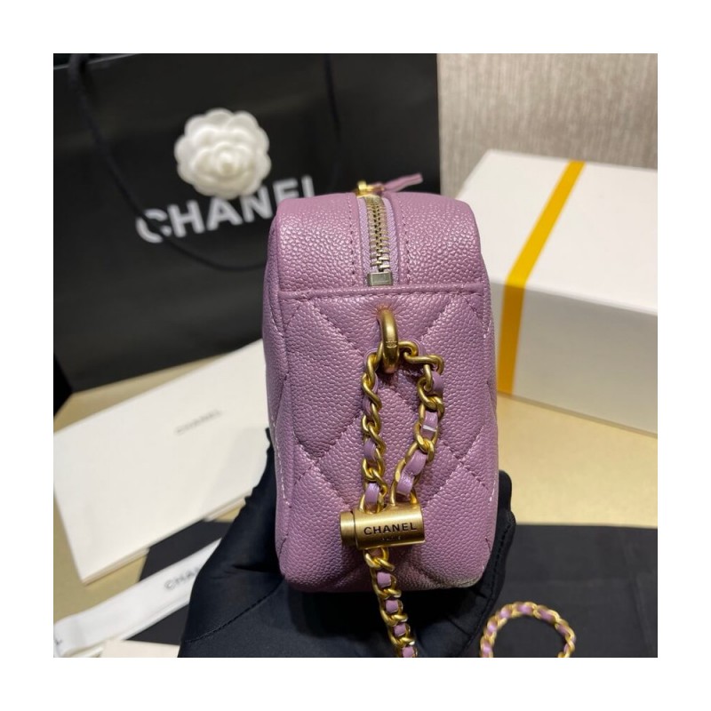 Chanel Grained Calfskin Camera Bag AS2856