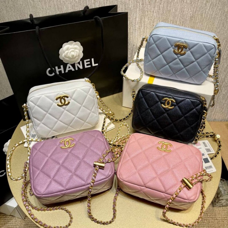Chanel Grained Calfskin Camera Bag AS2856