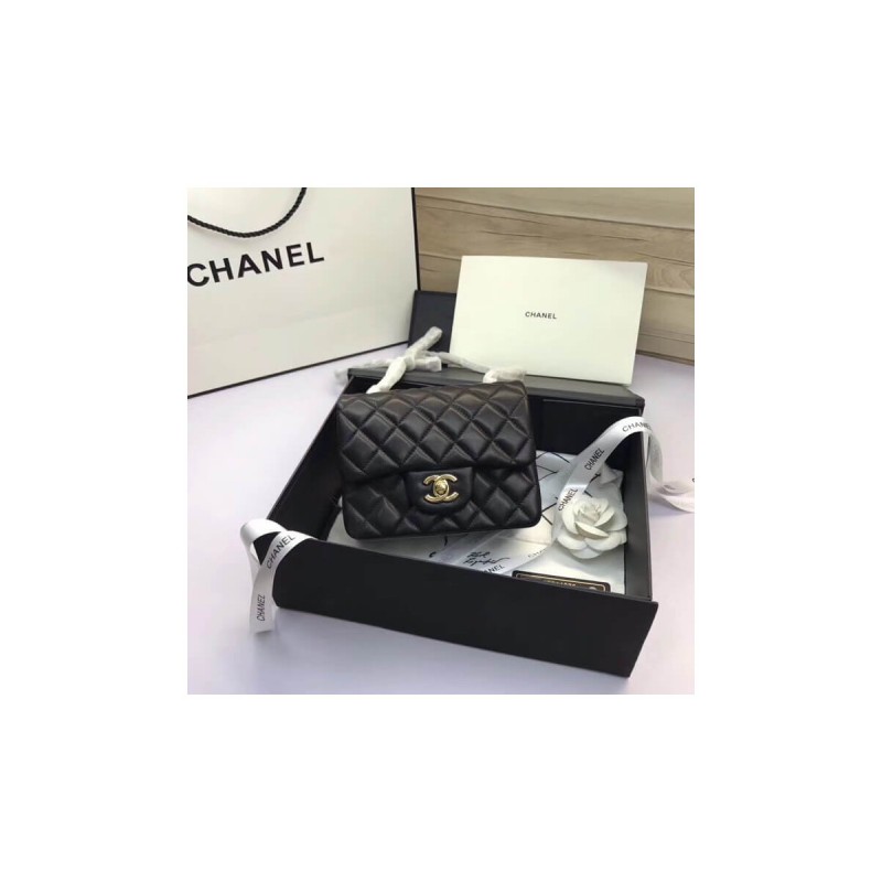 Chanel Lambskin 17cm Classic Flap Bag 1115