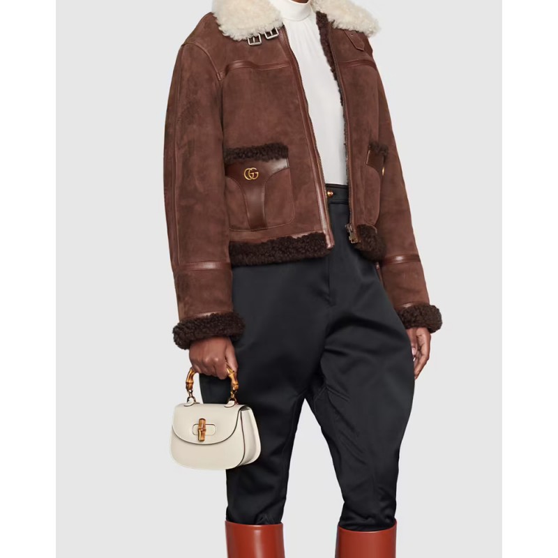 Gucci Mini Top Handle Bag with Bamboo 686864