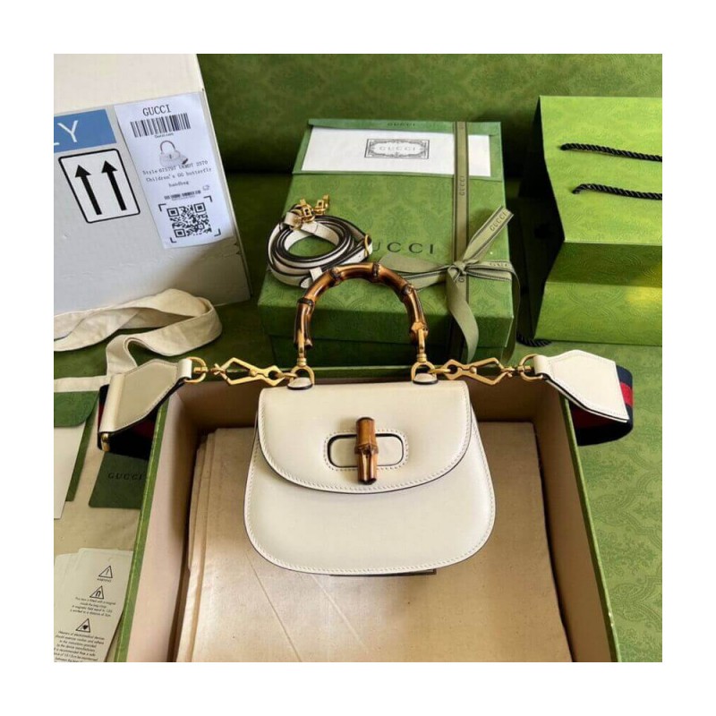 Gucci Mini Top Handle Bag with Bamboo 686864