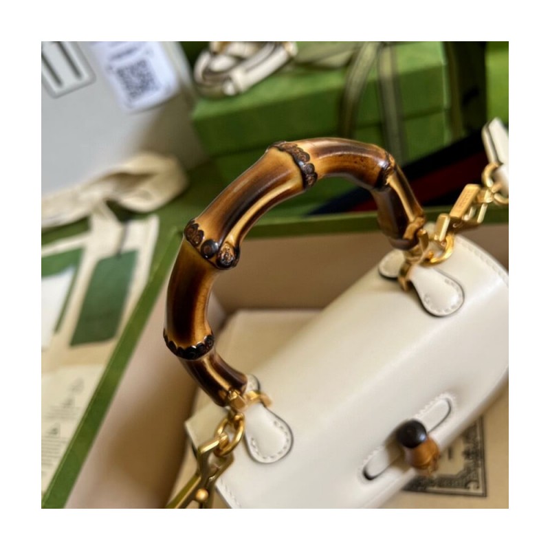 Gucci Mini Top Handle Bag with Bamboo 686864
