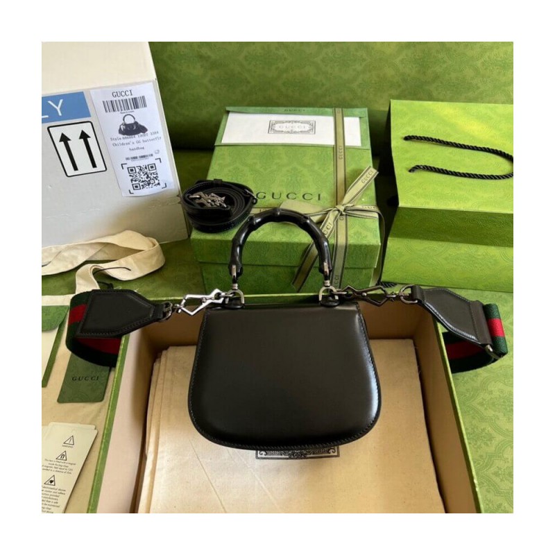 Gucci Mini Top Handle Bag with Bamboo 686864