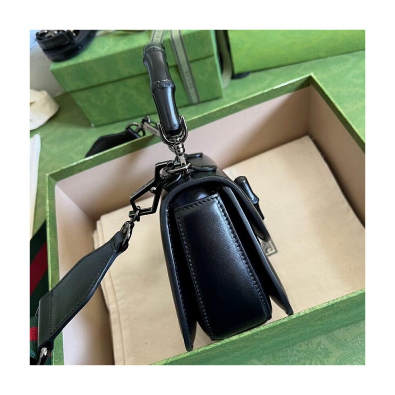 Gucci Mini Top Handle Bag with Bamboo 686864