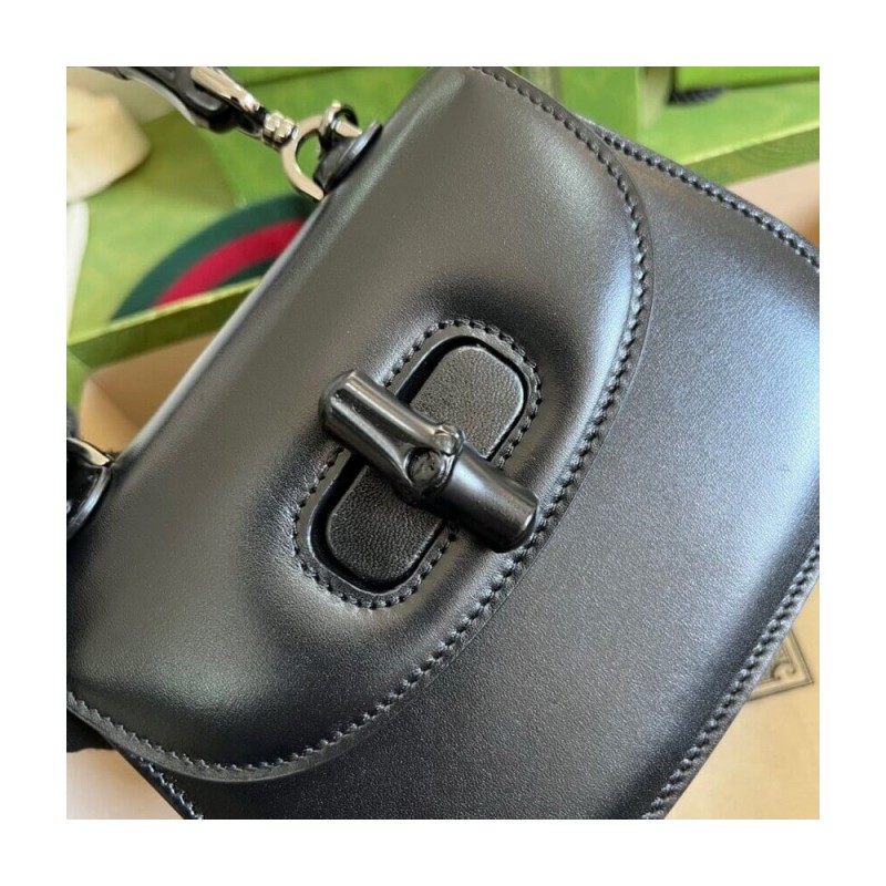 Gucci Mini Top Handle Bag with Bamboo 686864