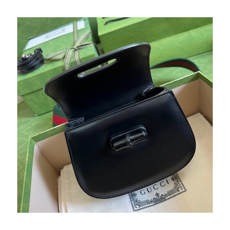 Gucci Mini Top Handle Bag with Bamboo 686864