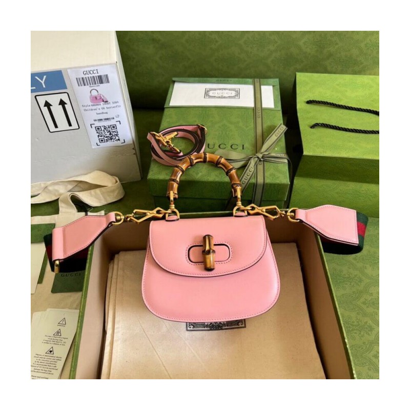 Gucci Mini Top Handle Bag with Bamboo 686864