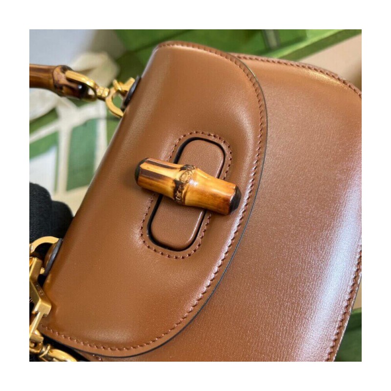 Gucci Mini Top Handle Bag with Bamboo 686864