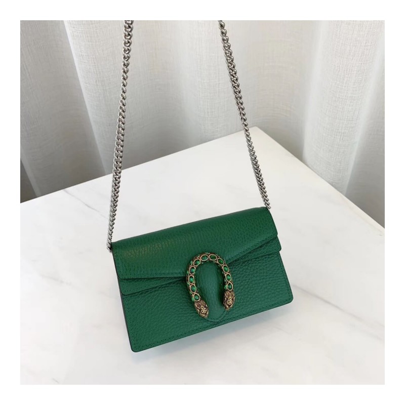 Gucci Dionysus Leather Super Mini Bag 476432