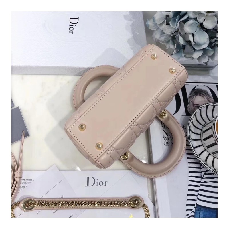 Christian Dior Lambskin Mini Lady Dior Bag 44500