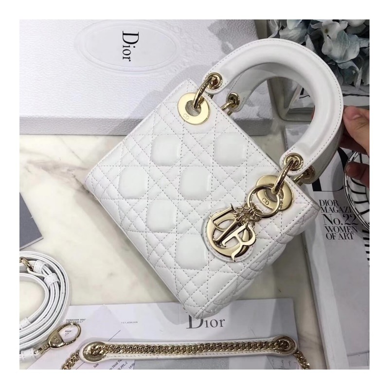 Christian Dior Lambskin Mini Lady Dior Bag 44500