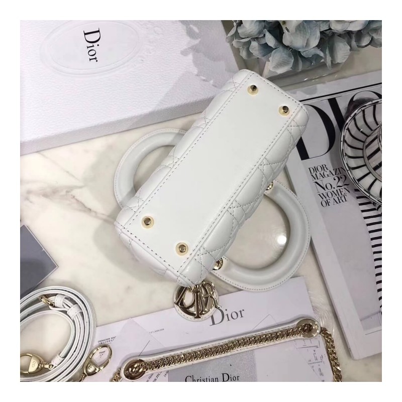 Christian Dior Lambskin Mini Lady Dior Bag 44500