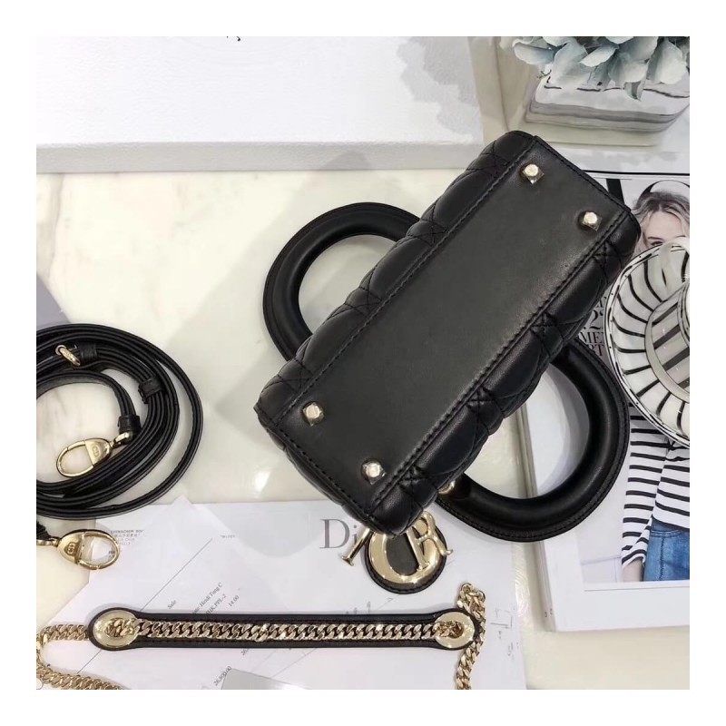 Christian Dior Lambskin Mini Lady Dior Bag 44500