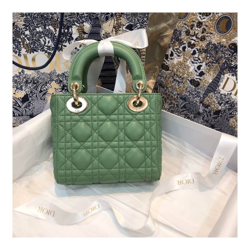 Christian Dior Lambskin Mini Lady Dior Bag 44500