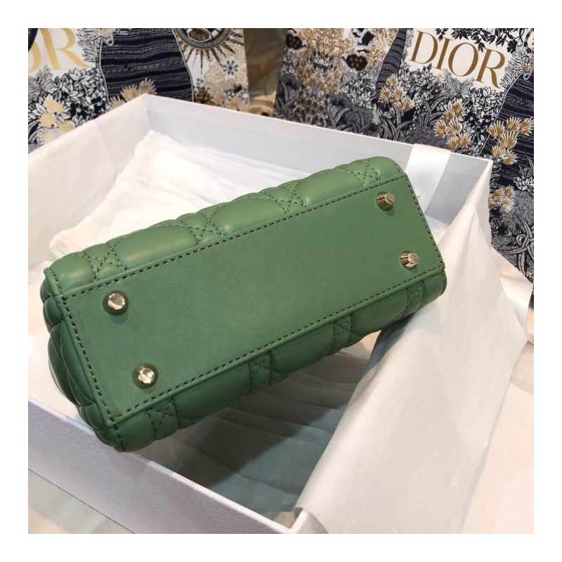 Christian Dior Lambskin Mini Lady Dior Bag 44500