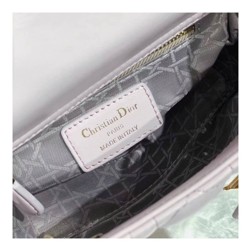 Christian Dior Lambskin Mini Lady Dior Bag 44500