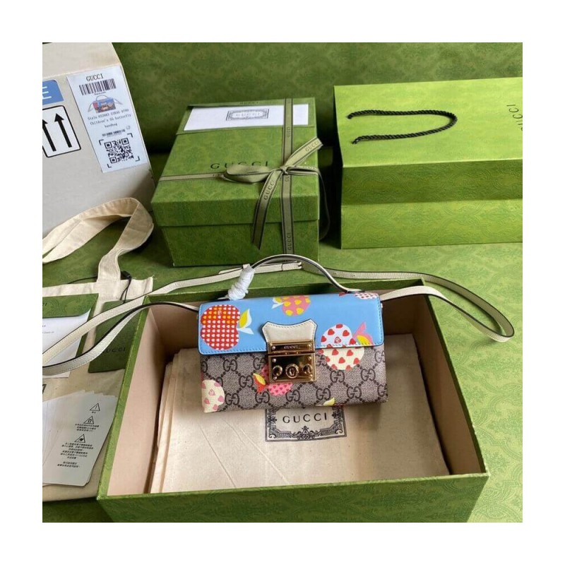 Gucci Les Pommes Padlock Mini Bag 652683