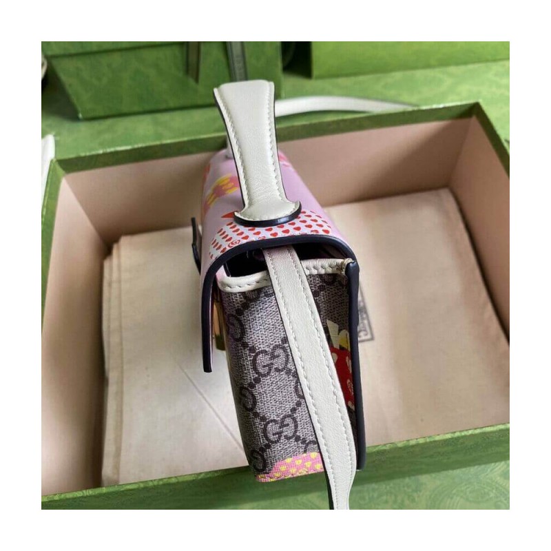 Gucci Les Pommes Padlock Mini Bag 652683