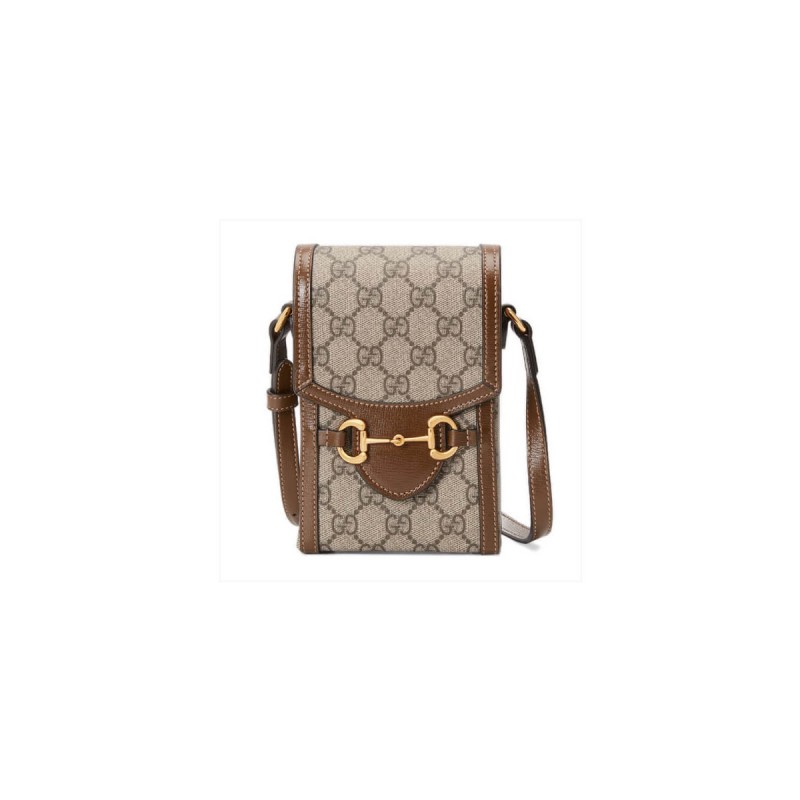 Gucci GG Supreme Horsebit 1955 Mini Bag 625615