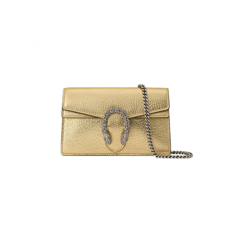 Gucci Gold Dionysus Super Mini Bag 476432
