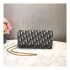 Christian Dior Oblique Clutch with Chain Bag S5401