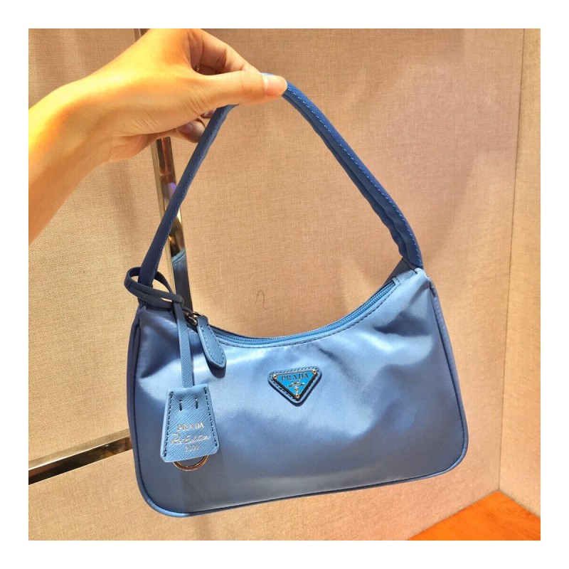 Prada Re-Edition 2000 Nylon Hobo Bag 1NE515