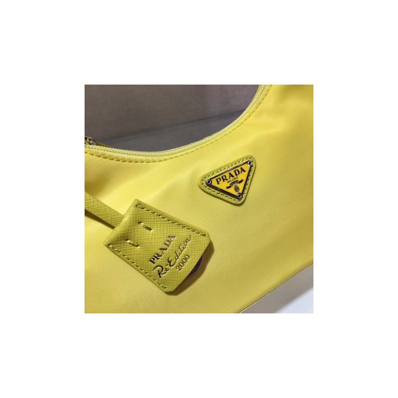 Prada Re-Edition 2000 Nylon Hobo Bag 1NE515