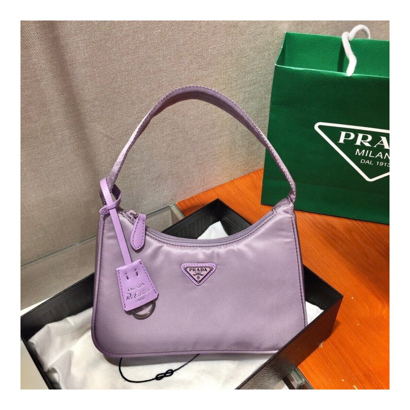 Prada Re-Edition 2000 Nylon Hobo Bag 1NE515