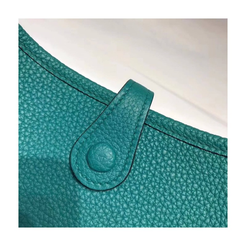 Hermes Mini Evelyne Bag in Togo Leather 17cm