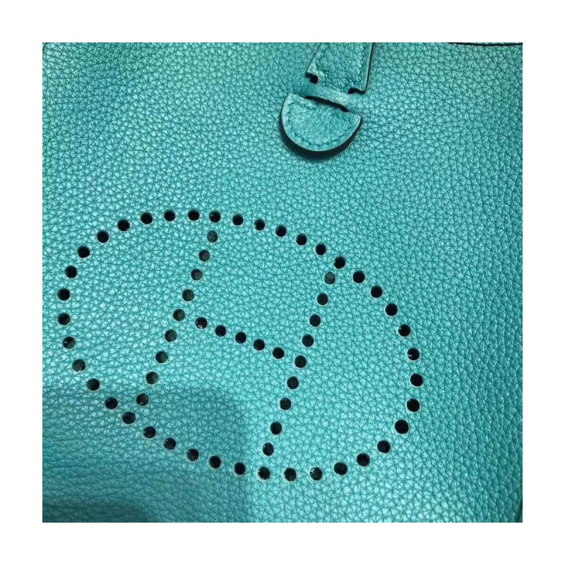 Hermes Mini Evelyne Bag in Togo Leather 17cm